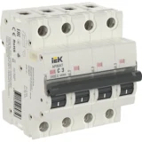 IEK ARMAT Автоматический выключатель M06N 4P C 3А