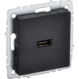 IEK BRITE Розетка HDMI РHDMI-0-БрЧ черный - BR-H10-K02 IEK BRITE Розетка HDMI РHDMI-0-БрЧ черный - BR-H10-K02