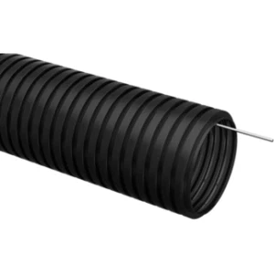 IEK Труба гофрированная ПНД d=16мм с зондом черная (25м) - CTG20-16-K02-025-1 IEK Труба гофрированная ПНД d=16мм с зондом черная (25м) - CTG20-16-K02-025-1