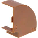 IEK ELECOR Поворот 90град КМП 20х10 дуб (4шт/компл)