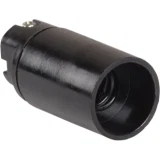 IEK Патрон подвесной Пкб14-04-К01 карболитовый Е14 черный (индивидуальный пакет)