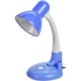 IEK LIGHTING Светильник настольный 1005 с кармашком Е27 голубой