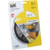 IEK Лента светодиодная 5м блистер LSR-3528Y60-4.8-IP20-12V IEK-eco