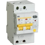 IEK Дифференциальный автоматический выключатель АД12MS 2Р 50А 300мА