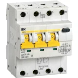 IEK Автоматический выключатель дифференциального тока АВДТ34 C40 30мА