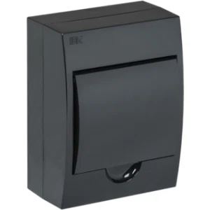 IEK KREPTA 3 Корпус пластиковый ЩРН-П-6 IP41 черный - MKP12-N-06-41-K02 IEK KREPTA 3 Корпус пластиковый ЩРН-П-6 IP41 черный - MKP12-N-06-41-K02