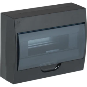 IEK KREPTA 3 Корпус пластиковый ЩРН-П-12 IP41 черный - MKP12-N-12-41-K02 IEK KREPTA 3 Корпус пластиковый ЩРН-П-12 IP41 черный - MKP12-N-12-41-K02