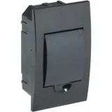 IEK KREPTA 3 Корпус пластиковый ЩРВ-П-4 IP41 черный