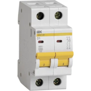 IEK Автоматический выключатель ВА47-29 2Р 1А 4,5кА D - MVA20-2-001-D IEK Автоматический выключатель ВА47-29 2Р 1А 4,5кА D - MVA20-2-001-D