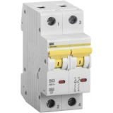 IEK Автоматический выключатель ВА47-60M 2Р 6А 6кА B