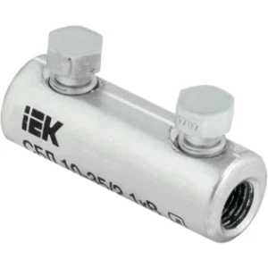 IEK Соединитель болтовой луженый СБЛ 10-35/2 1кВ - UCB11-010-035-02-01 IEK Соединитель болтовой луженый СБЛ 10-35/2 1кВ - UCB11-010-035-02-01