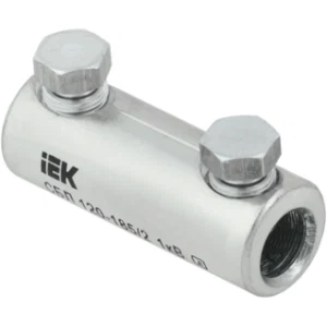 IEK Соединитель болтовой луженый СБЛ 120-185/2 1кВ - UCB11-120-185-02-01 IEK Соединитель болтовой луженый СБЛ 120-185/2 1кВ - UCB11-120-185-02-01