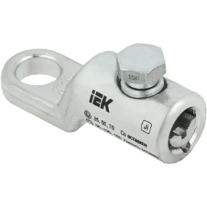 IEK Наконечник болтовой луженый НБЛ 35-150-16/1 35кВ - UNB11-035-150-01-35 IEK Наконечник болтовой луженый НБЛ 35-150-16/1 35кВ - UNB11-035-150-01-35